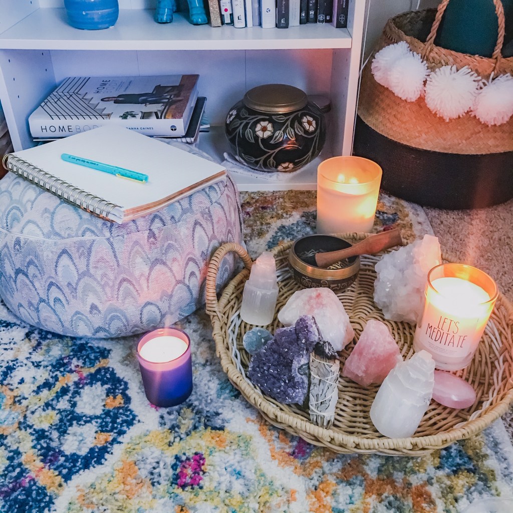 Journal and meditation station